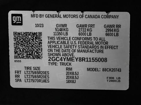 Used 2024 Chevrolet Silverado 2500 Custom w/ Custom Value Package AWD/4WD image 58