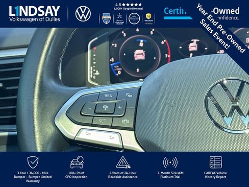 Certified 2020 Volkswagen Atlas Cross Sport SEL Premium image 22