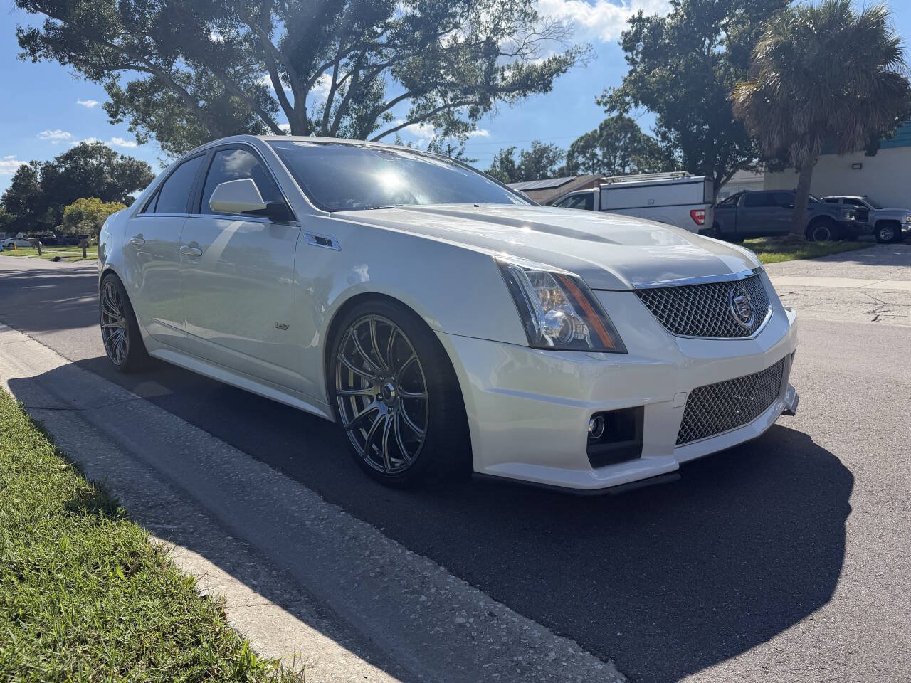 Used 2013 Cadillac CTS V w/ Wood Trim Package RWD image 2