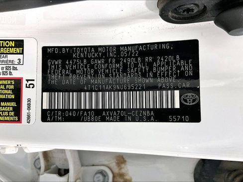 Used 2022 Toyota Camry LE image 39