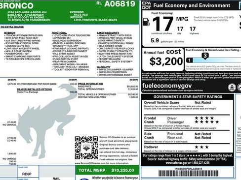 Used 2024 Ford Bronco Badlands image 3