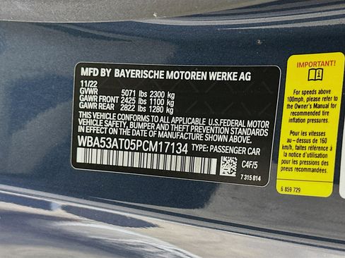 Used 2023 BMW M440i Convertible w/ Premium Package RWD image 12