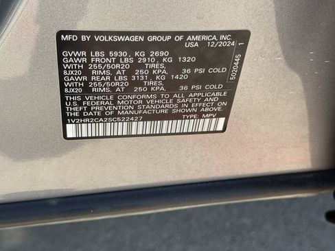 Used 2025 Volkswagen Atlas SE AWD/4WD image 28