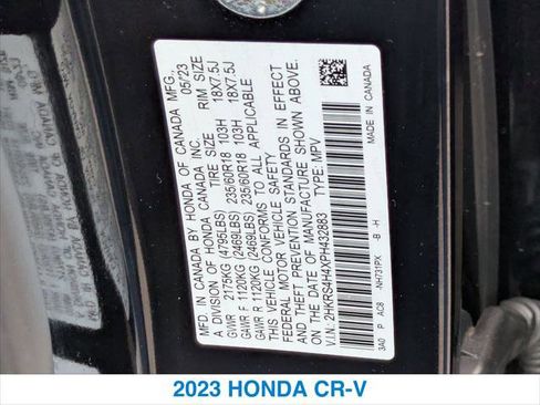 Certified 2023 Honda CR-V EX image 26