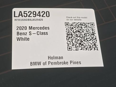 Used 2020 Mercedes-Benz S 450 Sedan image 28