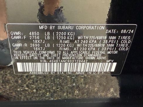 Used 2025 Subaru Outback Limited w/ Popular Package #2 AWD/4WD image 24