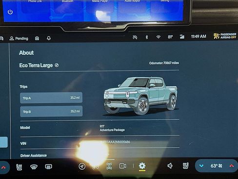 Used 2022 Rivian R1T Adventure image 18