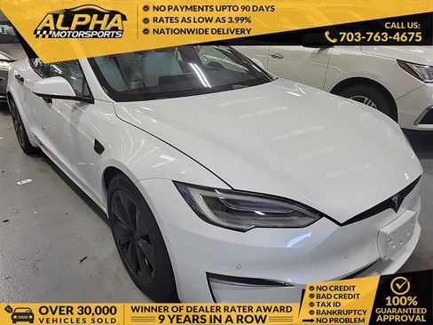 Used 2022 Tesla Model S AWD/4WD image 1