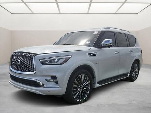 Used 2019 INFINITI QX80 Luxe w/ 22" Wheel Package AWD/4WD image 1