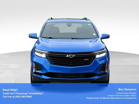 Used 2024 Chevrolet Equinox RS w/ RS Leather Package FWD image 2