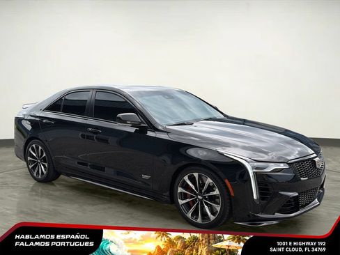 Used 2023 Cadillac CT4 V Blackwing w/ Driver Assist Package RWD image 11