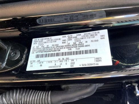 Used 2022 Ford F150 Raptor w/ Equipment Group 801A High AWD/4WD image 34