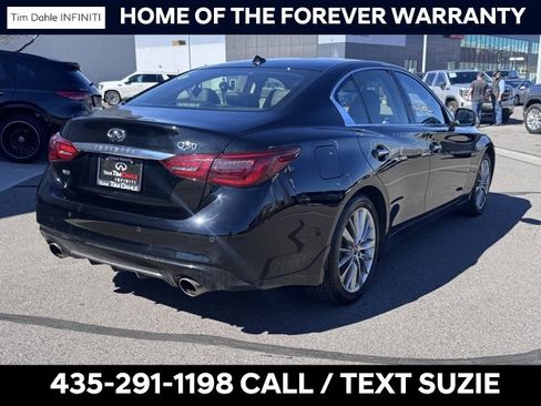 Used 2023 INFINITI Q50 Luxe w/ Cargo Package image 8