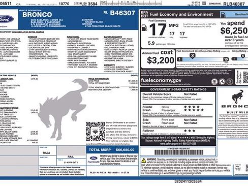 Certified 2024 Ford Bronco Badlands image 21