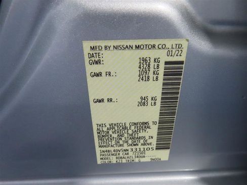 Used 2022 Nissan Altima 2.5 SV FWD image 36