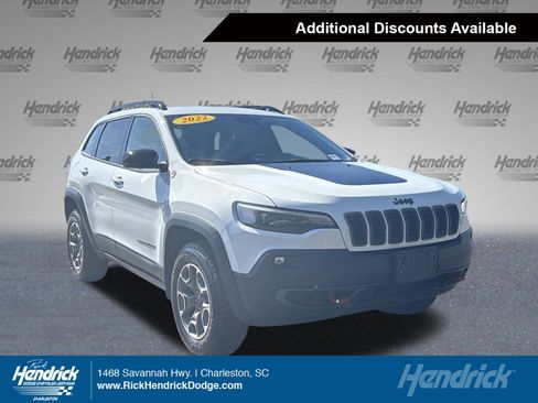 Used 2022 Jeep Cherokee Trailhawk w/ Premium Leather Package image 1