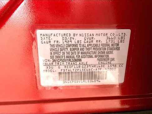 Used 2024 Nissan Kicks SR FWD image 14