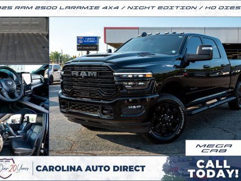 Used 2025 RAM 2500 Laramie w/ Night Edition AWD/4WD image 1