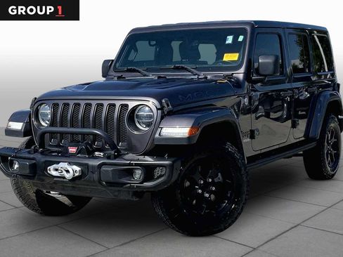 Used 2018 Jeep Wrangler Unlimited Sahara w/ Quick Order Package 24M Moab AWD/4WD image 1