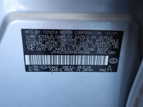 Used 2022 Lexus IS 350 F Sport image 37