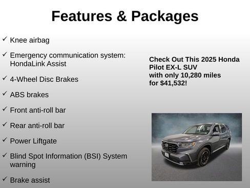 Certified 2025 Honda Pilot EX-L image 16