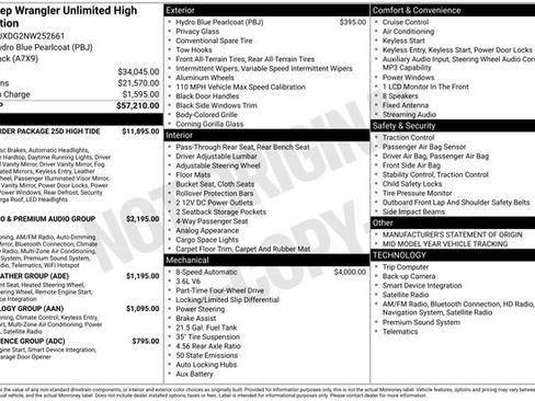 Used 2022 Jeep Wrangler Unlimited Sport AWD/4WD image 6