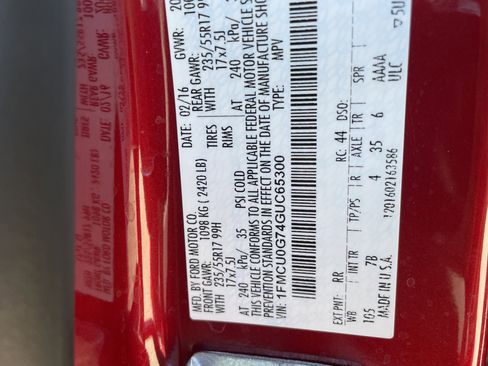 Used 2016 Ford Escape SE image 31