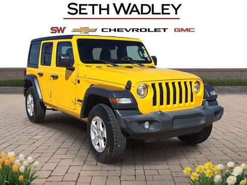 Used 2021 Jeep Wrangler Unlimited Sport AWD/4WD image 1