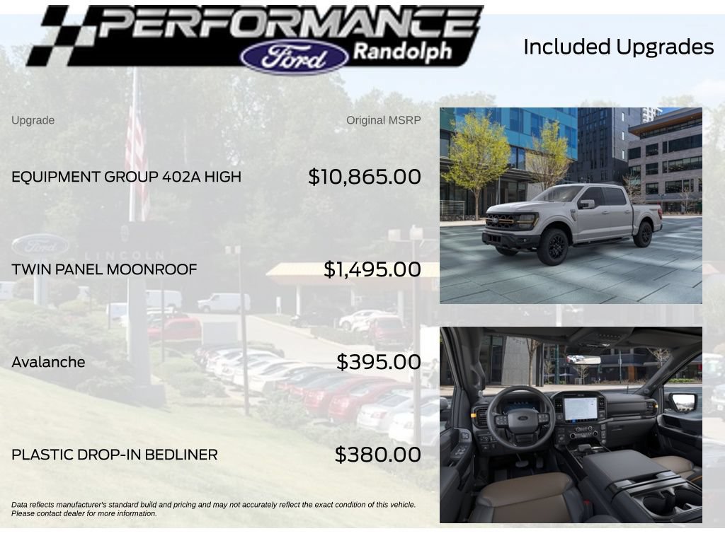 New 2026 Ford F150 Tremor w/ Equipment Group 402A High AWD/4WD image 4