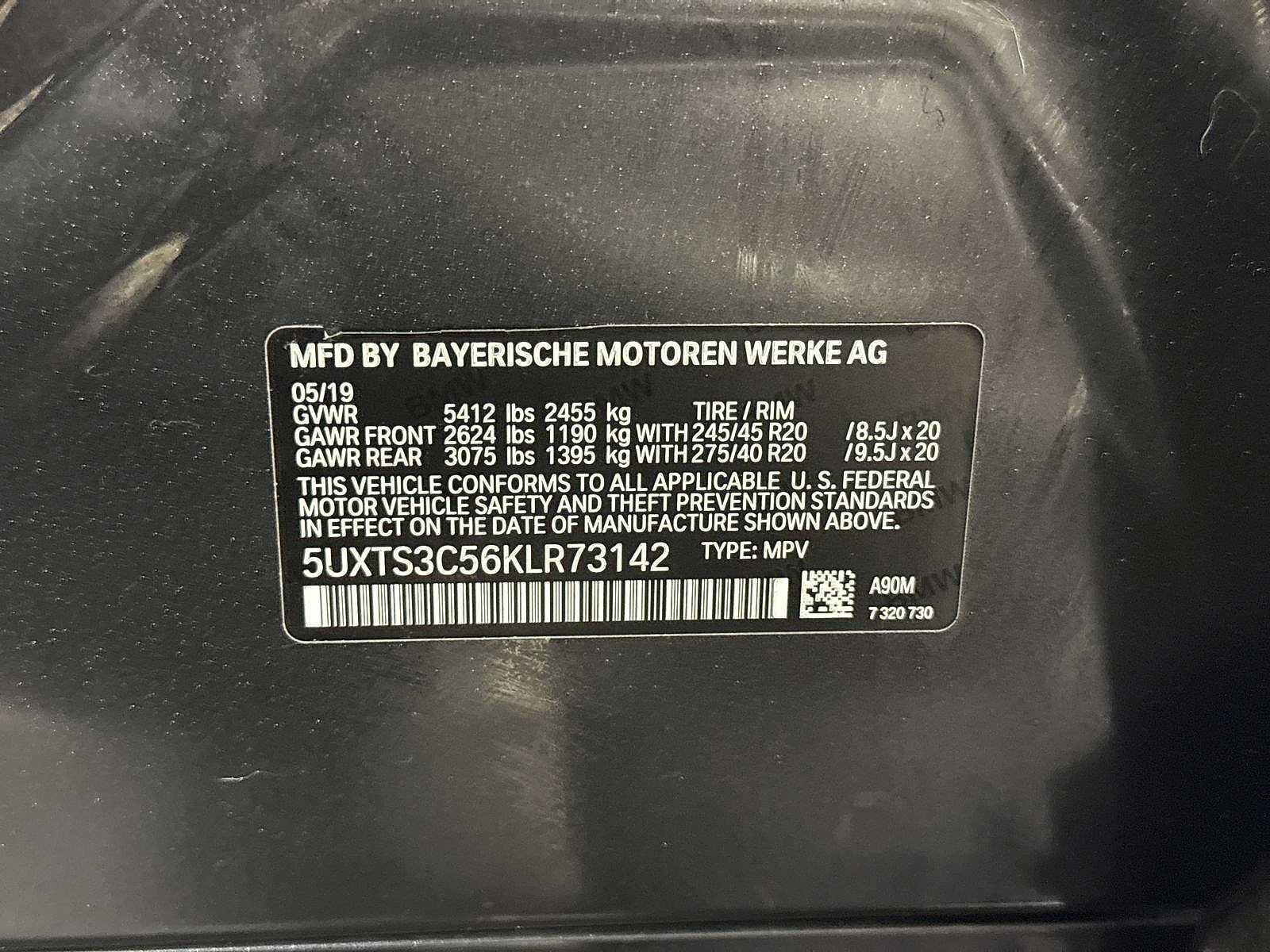 Used 2019 BMW X3 M40i w/ Premium Package AWD/4WD image 13
