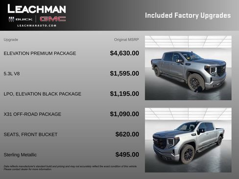 Certified 2023 GMC Sierra 1500 Elevation w/ Elevation Premium Package image 12