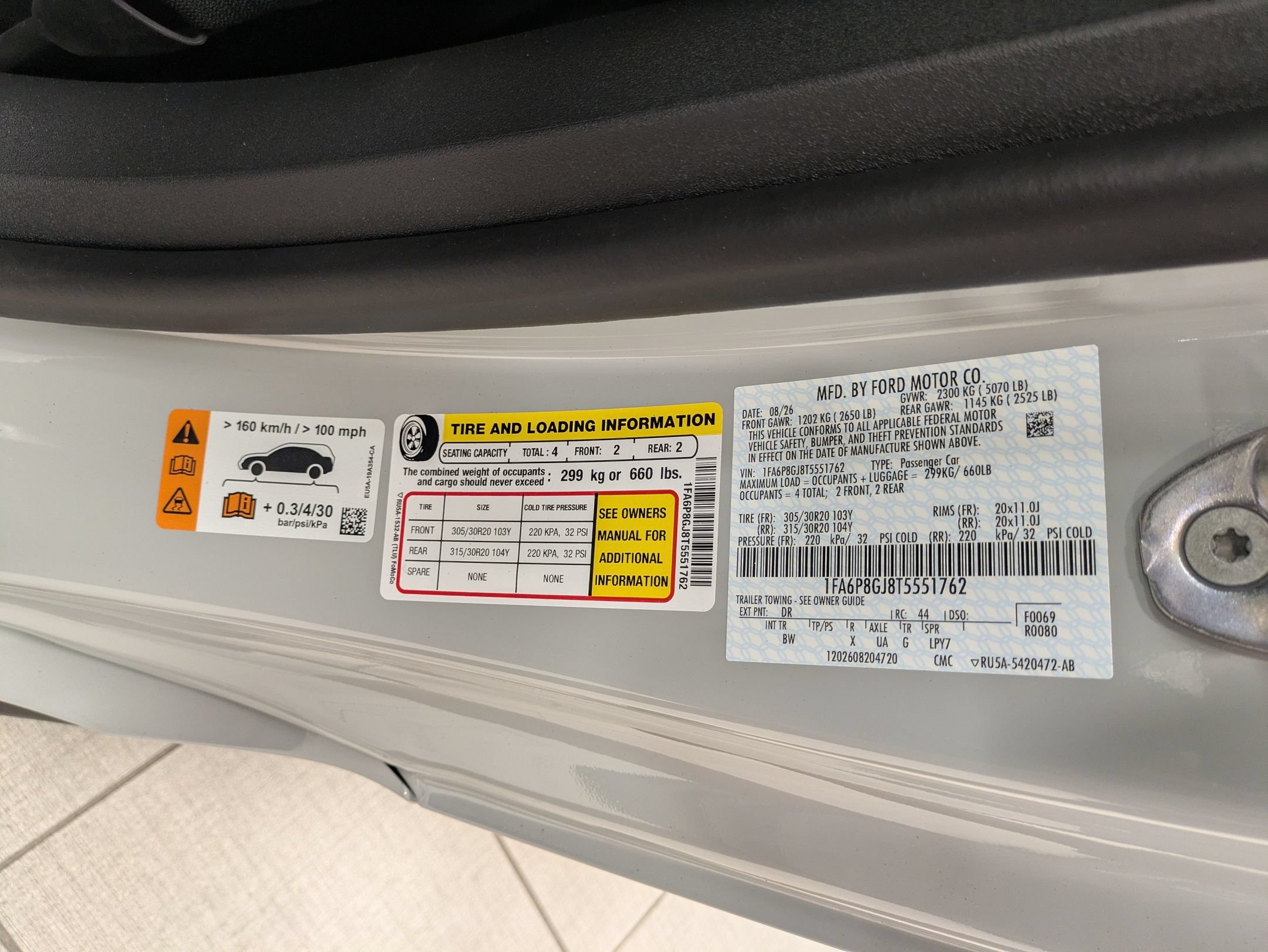 Certified 2026 Ford Mustang Dark Horse SC RWD image 36