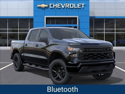 New 2026 Chevrolet Silverado 1500 Custom w/ Turbomax Blackout Package AWD/4WD image 8