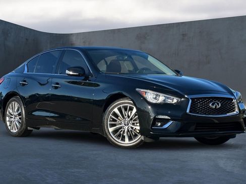 Certified 2023 INFINITI Q50 Luxe w/ Cargo Package RWD image 2