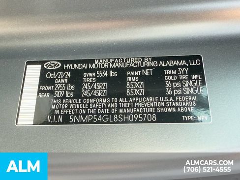 Certified 2025 Hyundai Santa Fe Calligraphy FWD image 20