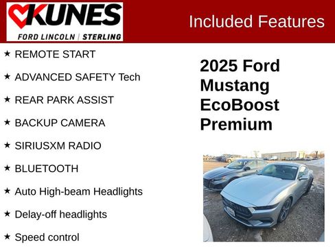 Used 2025 Ford Mustang Premium RWD image 2