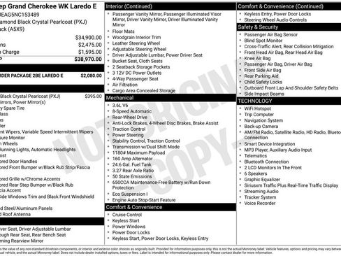 Used 2022 Jeep Grand Cherokee Laredo E RWD image 8