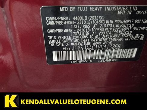 Used 2016 Subaru Forester 2.5i AWD/4WD image 10