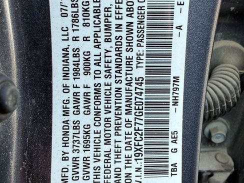 Used 2016 Honda Civic EX image 16