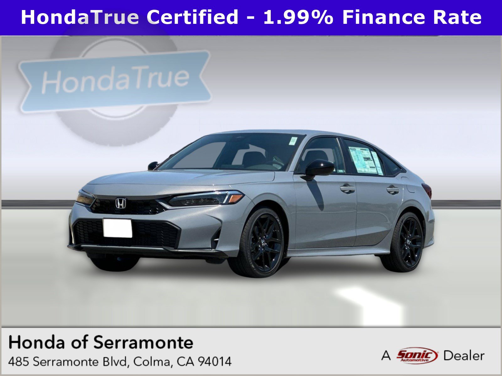 Certified 2026 Honda Civic FWD Hybrid Sedan image 1