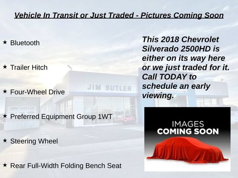 Used 2018 Chevrolet Silverado 2500 W/T AWD/4WD image 1
