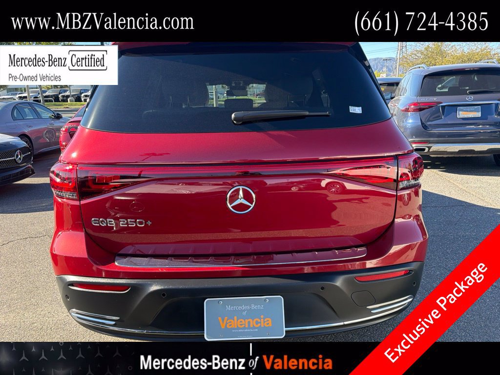 Certified 2023 Mercedes-Benz EQB 250+ w/ Exclusive Package image 8