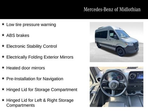 New 2025 Mercedes-Benz Sprinter 2500 image 18