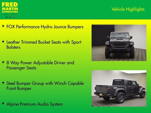 New 2026 Jeep Gladiator Mojave w/ Steel Bumper Group image 15