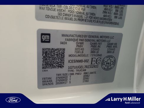 Used 2024 GMC Sierra 1500 Denali w/ Technology Package image 25