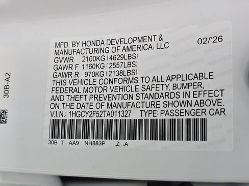 New 2026 Honda Accord Sport image 33
