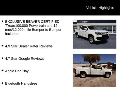 Used 2022 Chevrolet Colorado LT w/ Fleet Safety Package RWD image 5