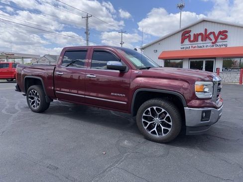 Used 2014 GMC Sierra 1500 SLT w/ SLT Crew Cab Value Package AWD/4WD image 1