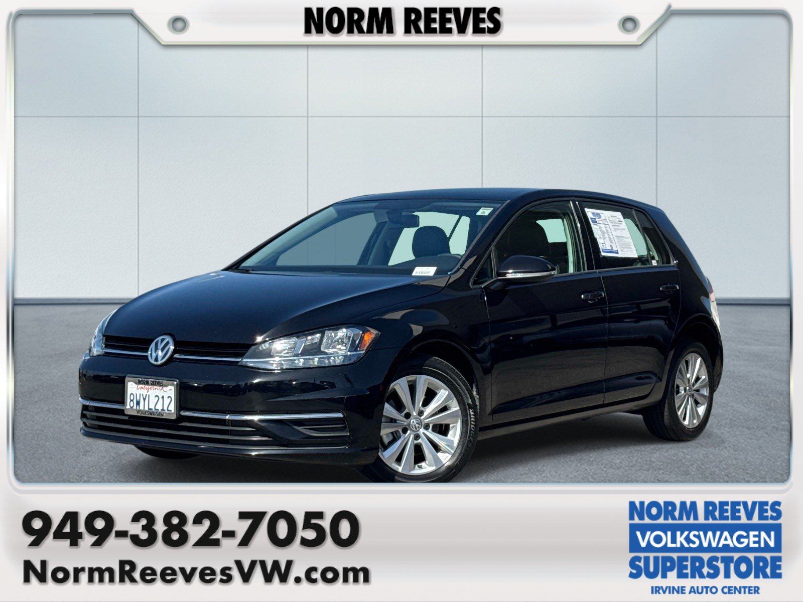 Used 2021 Volkswagen Golf 4-Door FWD image 1