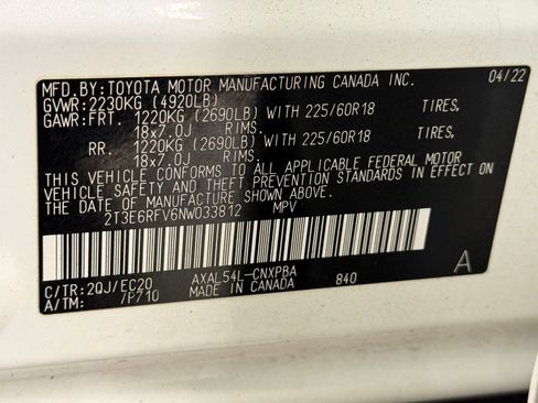 Used 2022 Toyota RAV4 XSE AWD/4WD image 27